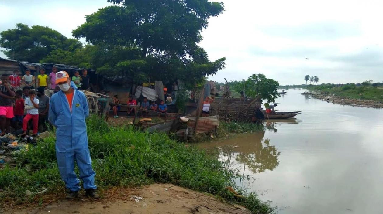 Lugar donde fue encontrado.