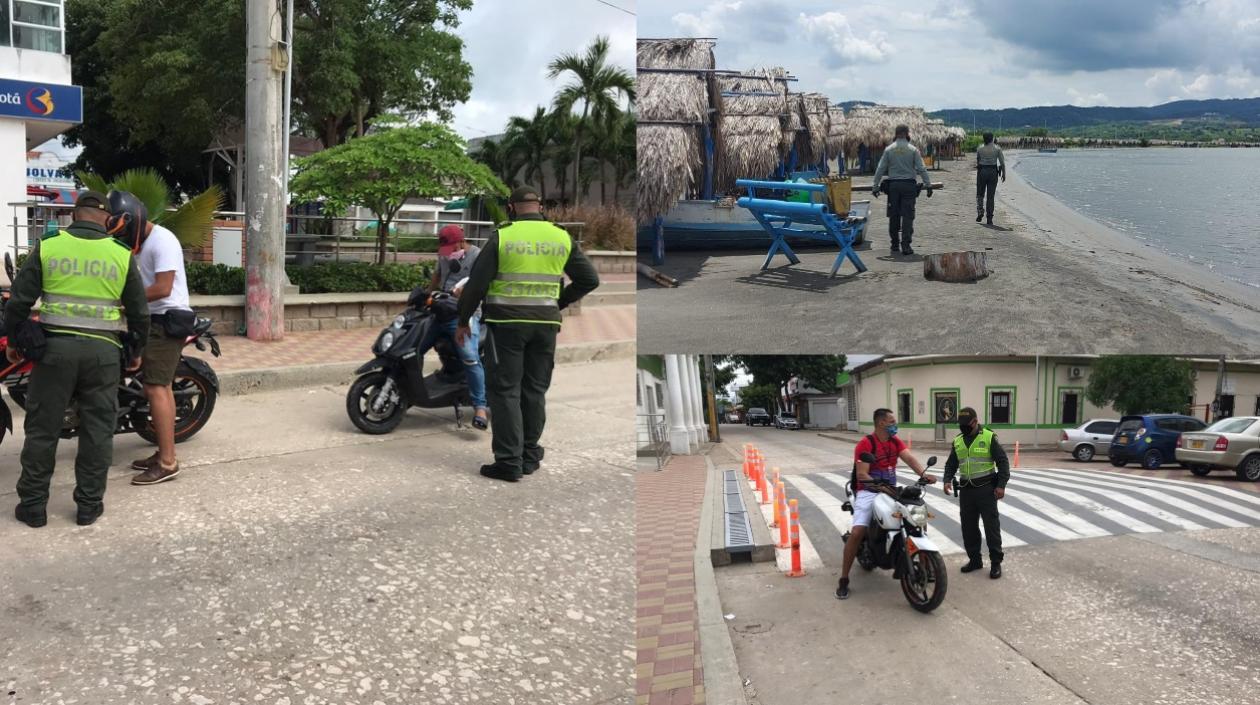 Operativos de control en los municipios del Atlántico.