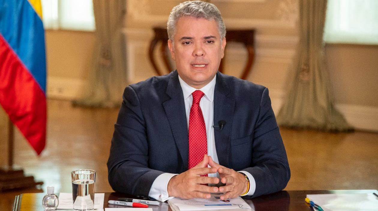 El Presidente de la República, Iván Duque.