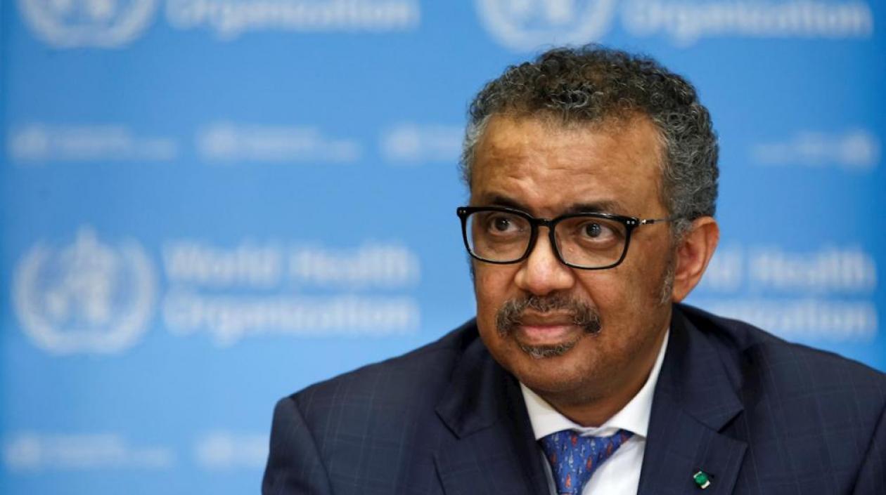Director general de la OMS, Tedros Adhanom Ghebreyesus.