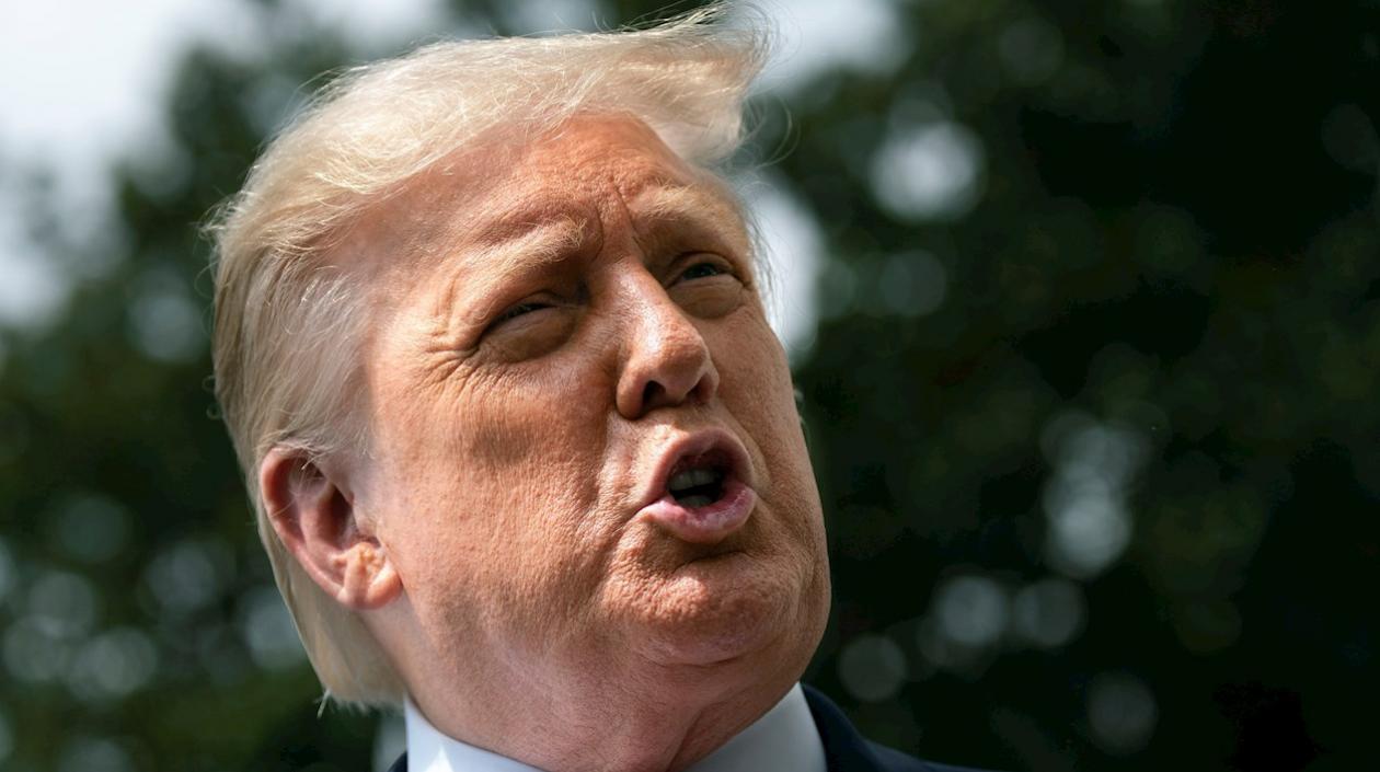 El presidente de Estados Unidos, Donald Trump.