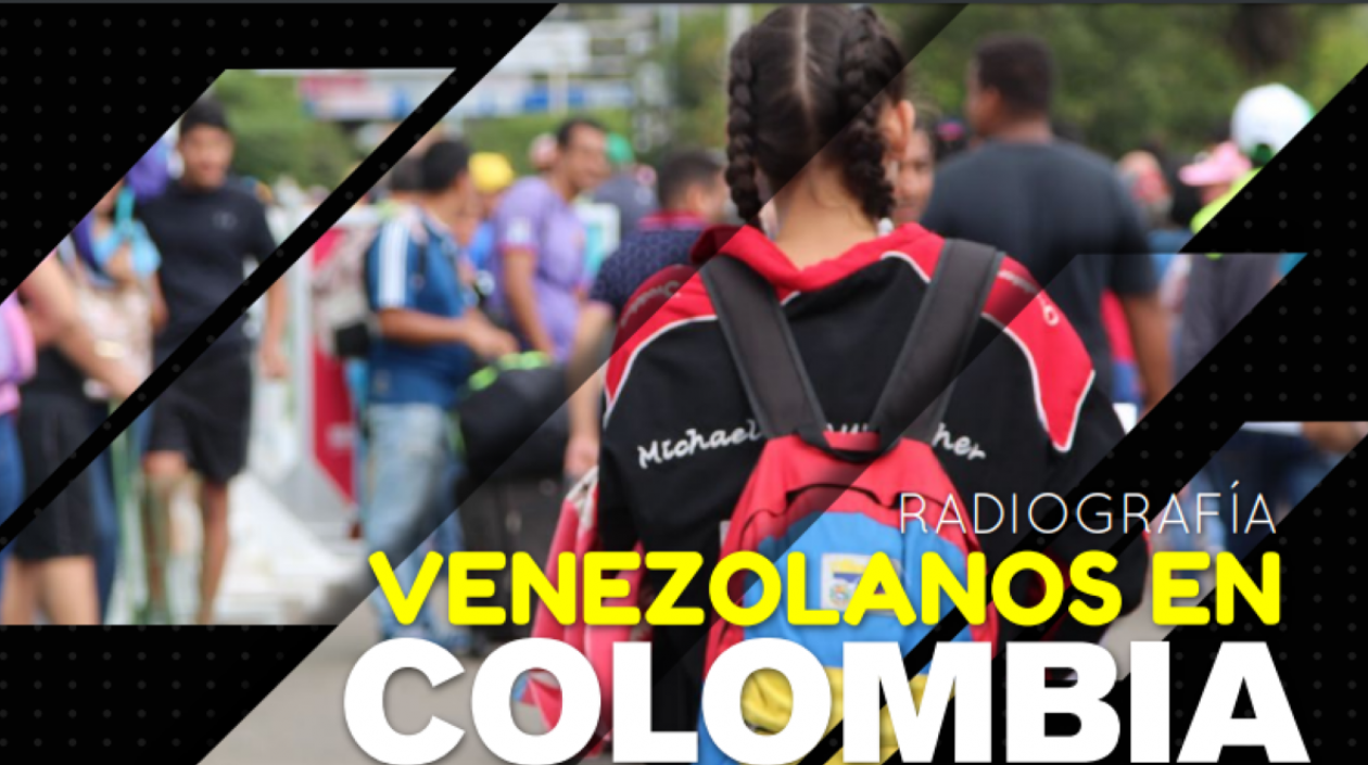 Radiografía de venezolanos en Colombia.
