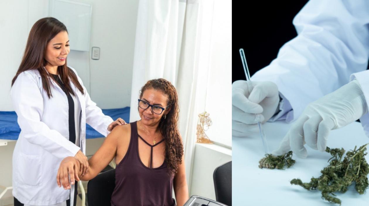 Imagen de una paciente que recibió atención en la clínica.