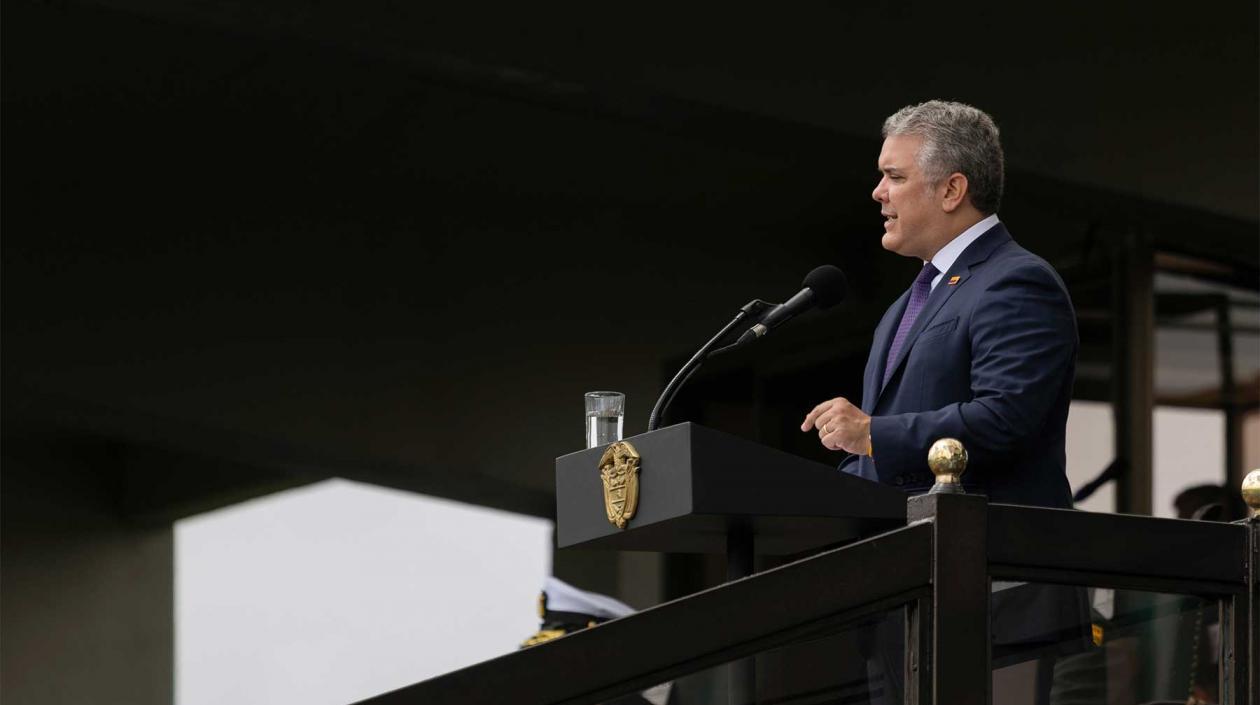El Presidente de la República, Iván Duque.