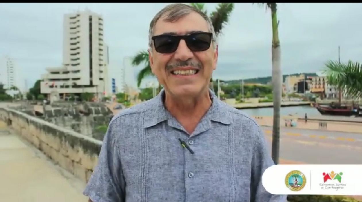 Alcalde de Cartagena, William Dau.