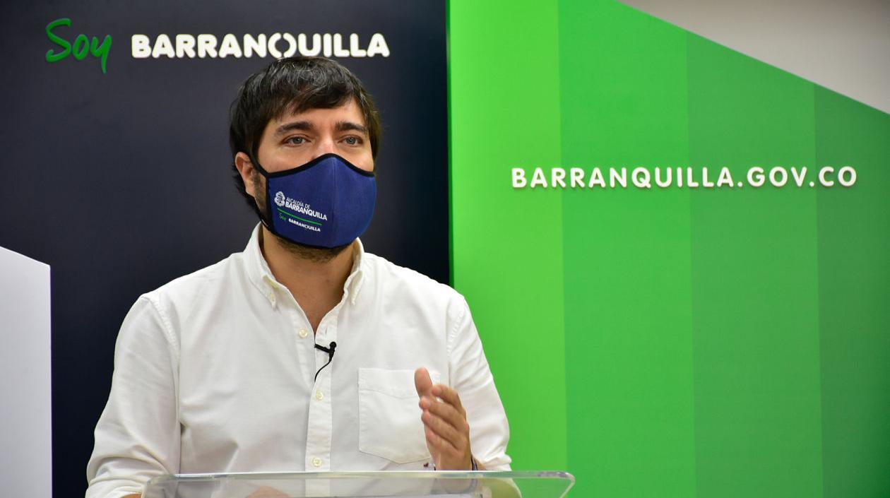Jaime Pumarejo, Alcalde de Barranquilla.