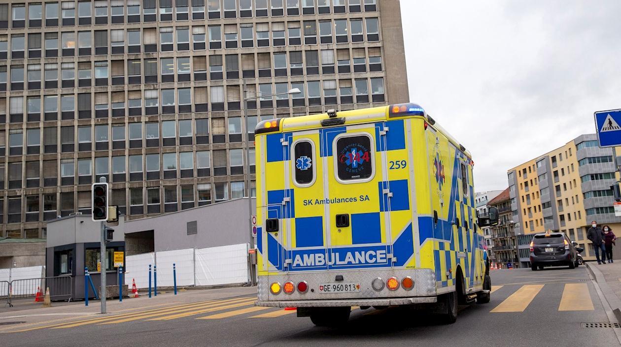 Hospital HUG en Ginebra.