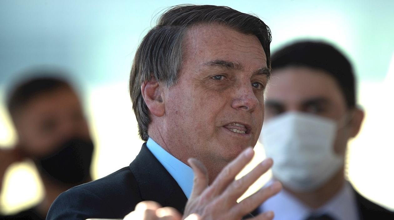 El presidente de Brasil, Jair Bolsonaro.