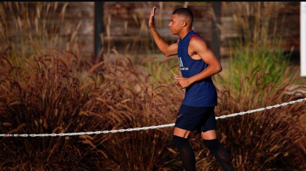 El internacional francés Kylian Mbappé.
