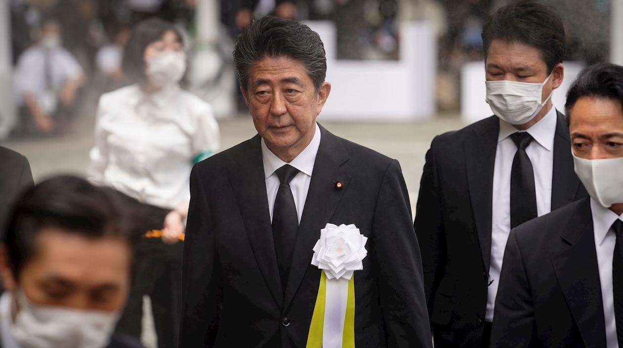 El alcalde de Nagasaki, Tomihisa Taue.