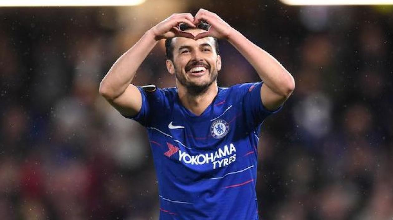 El delantero español Pedro Rodríguez.