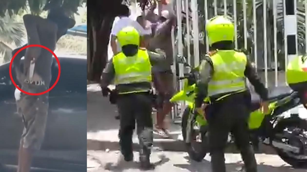 Imágenes del operativo.