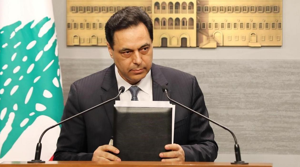 Hasan Diab, primer ministro del Líbano.