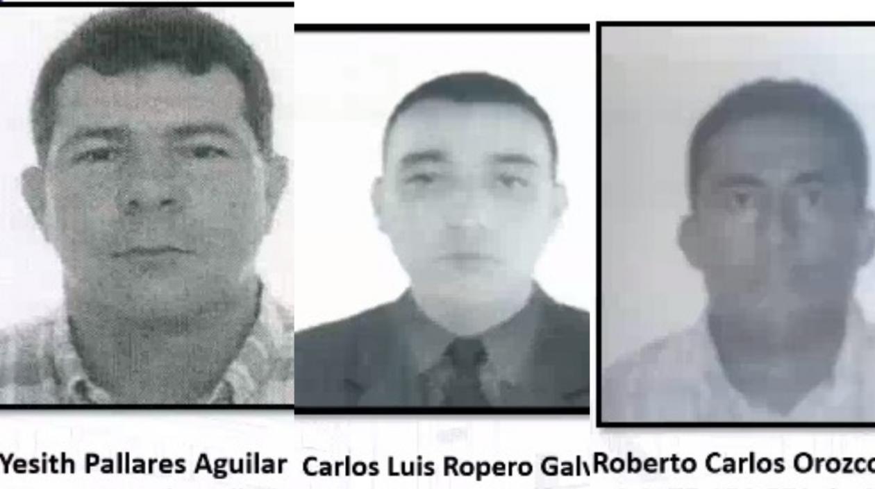 Los tres hombres fueron asegurados en centro carcelario.