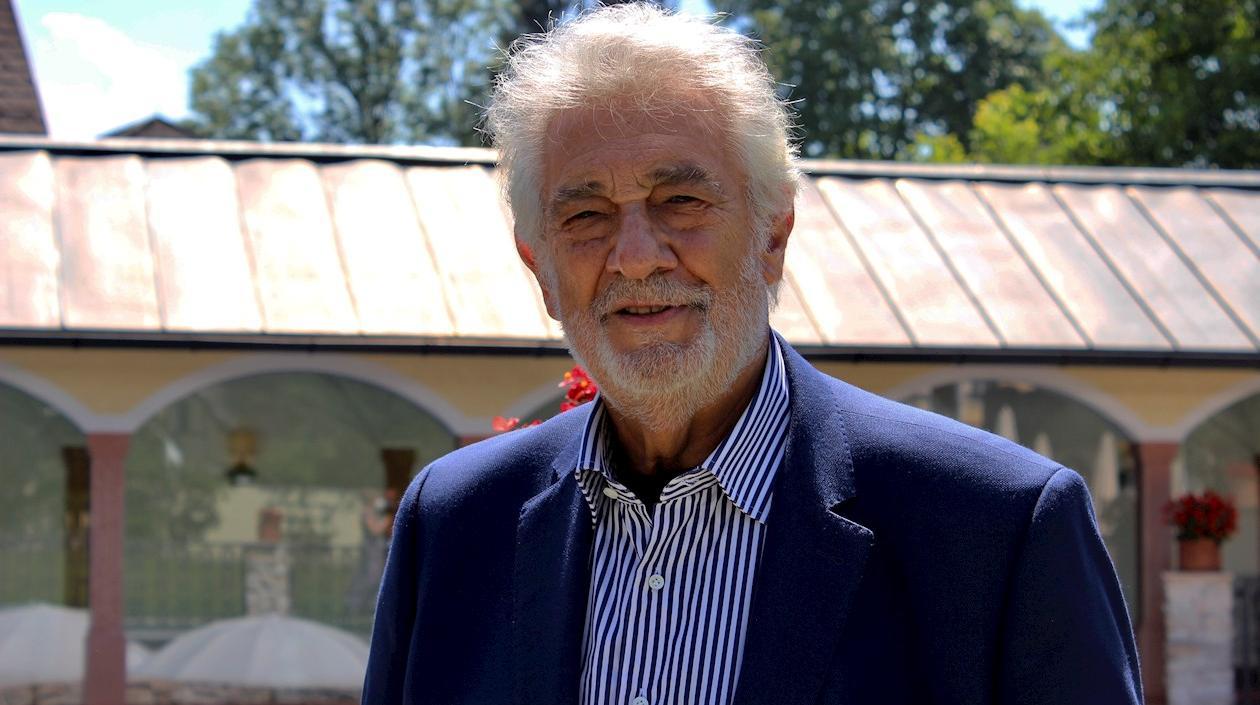 El tenor y director español Plácido Domingo.