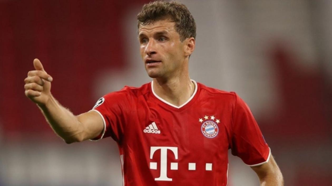El mediapunta alemán Thomas Müller.