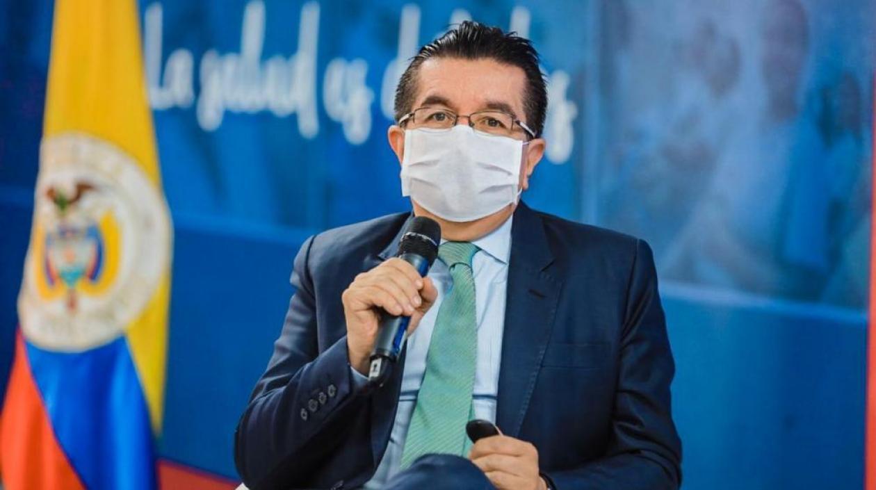 Fernando Ruiz Gómez, Ministro de Salud.