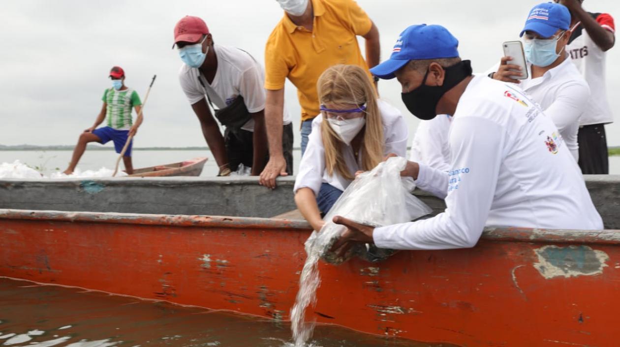La Gobernadora del Atlántico, Elsa Noguera.