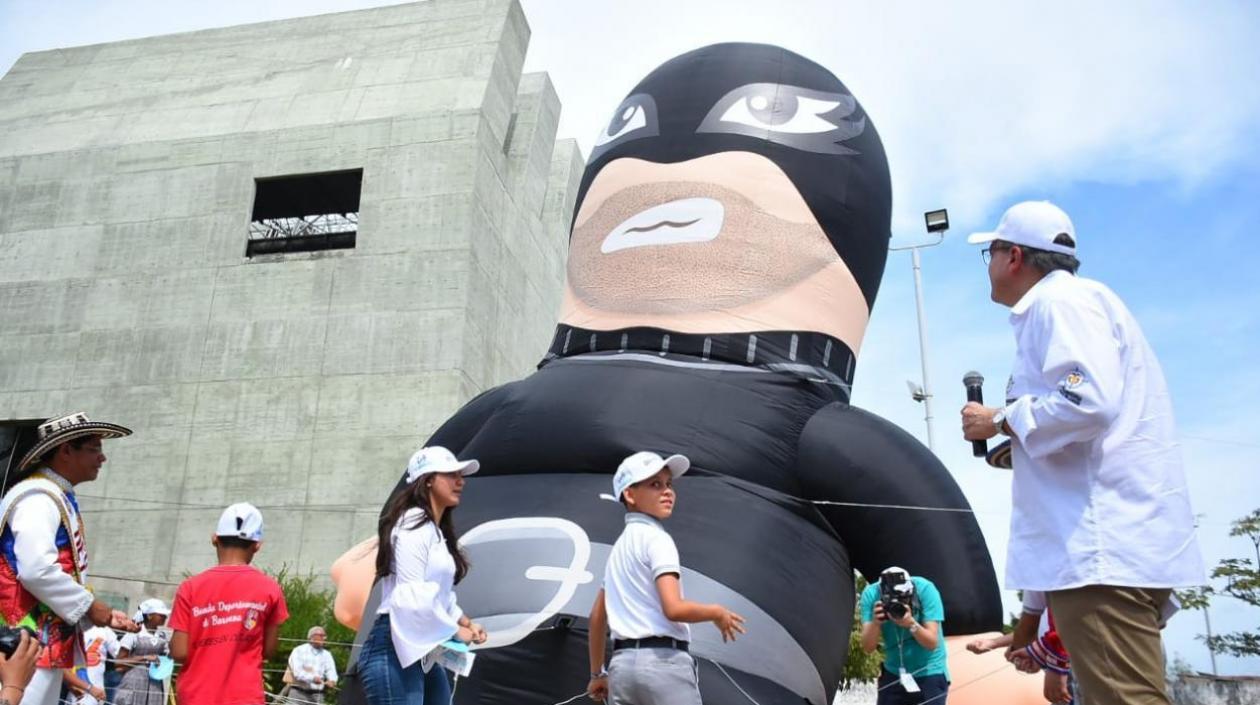 El Procurador en el Museo de Arte Moderno de Barranquilla