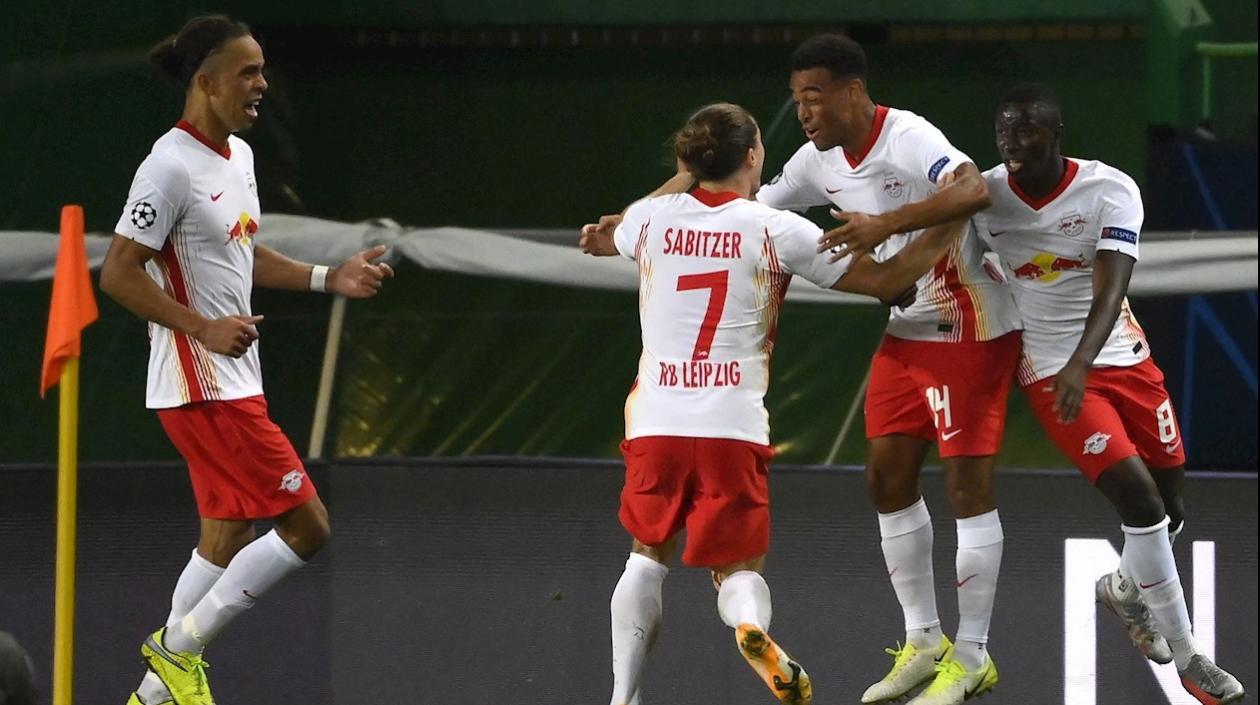 La celebración del conjunto alemán.