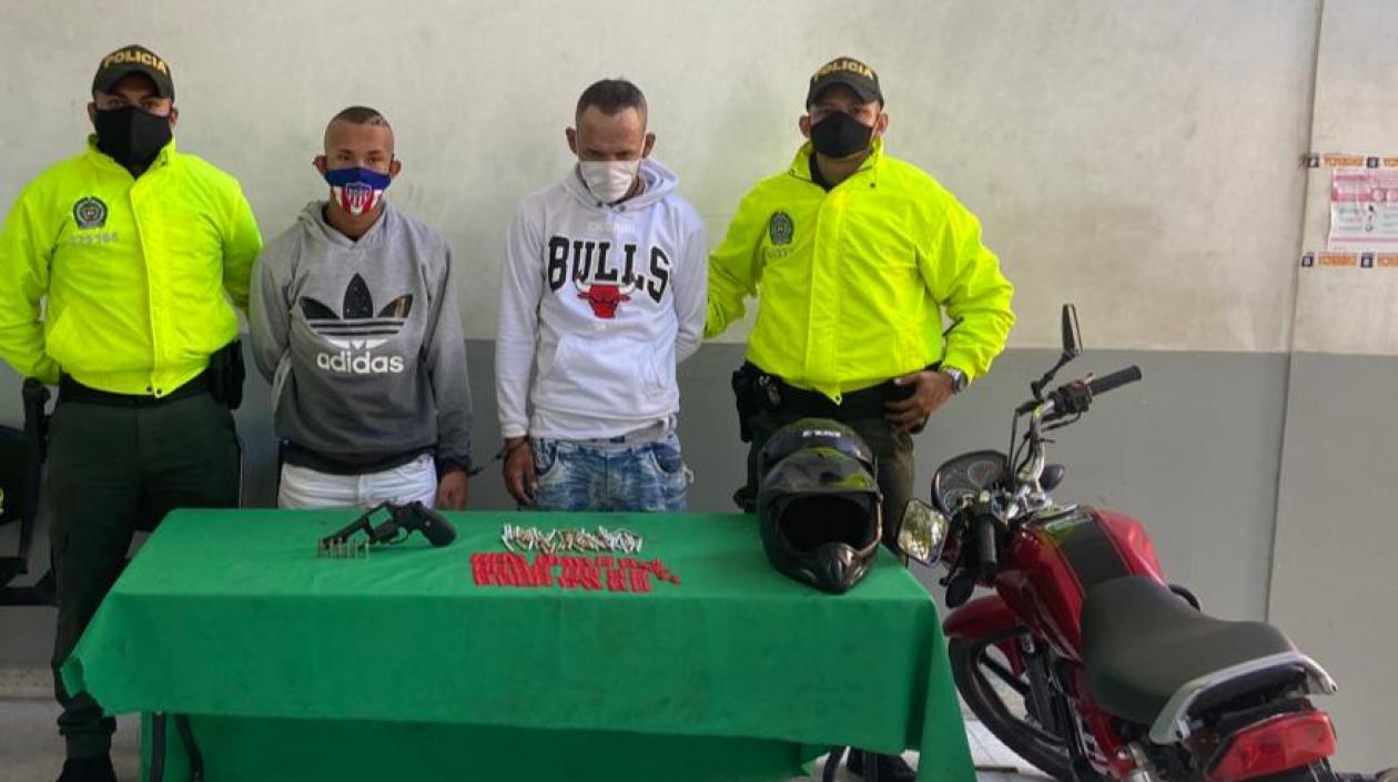 Víctor Manuel Quiroga Herrera y Darwin de Jesús Marioti Blanco.