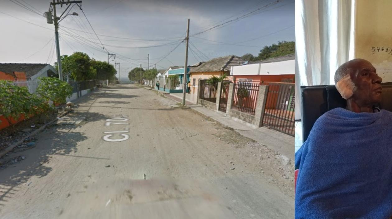 Armando Obeso Cassiani fue atacado por el ladrón en la calle 70C con carrera 16.