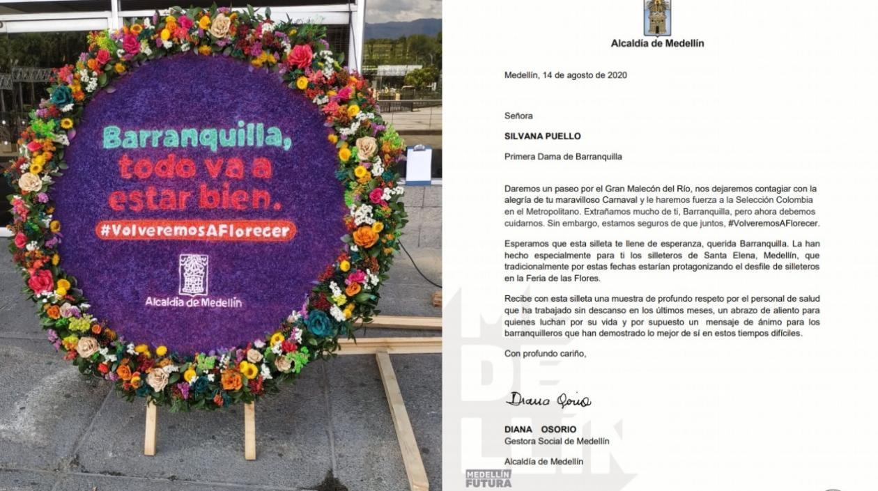 Silleta entregada a Barranquilla.