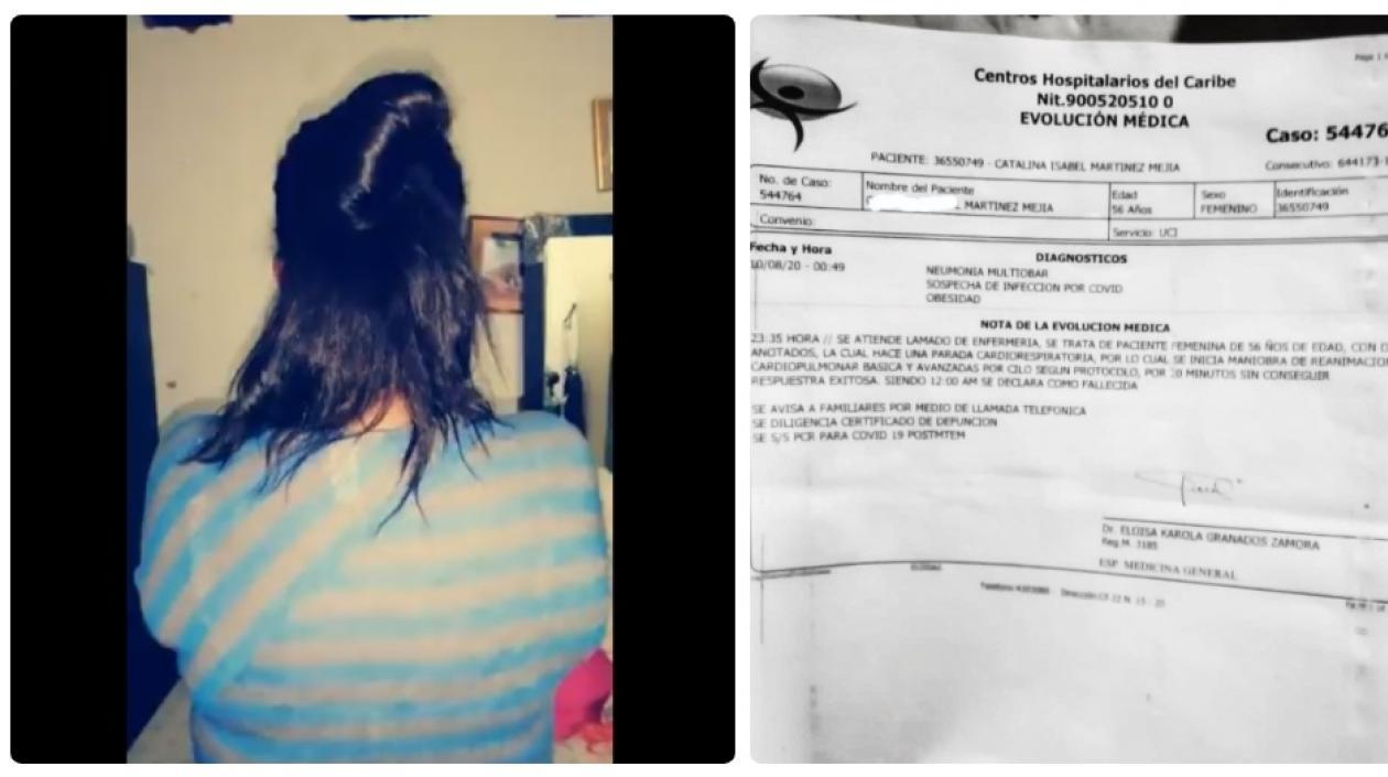 Mujer cuenta que cuatro de sus tíos y su abuela fallecieron, al parecer, por Covid-19.