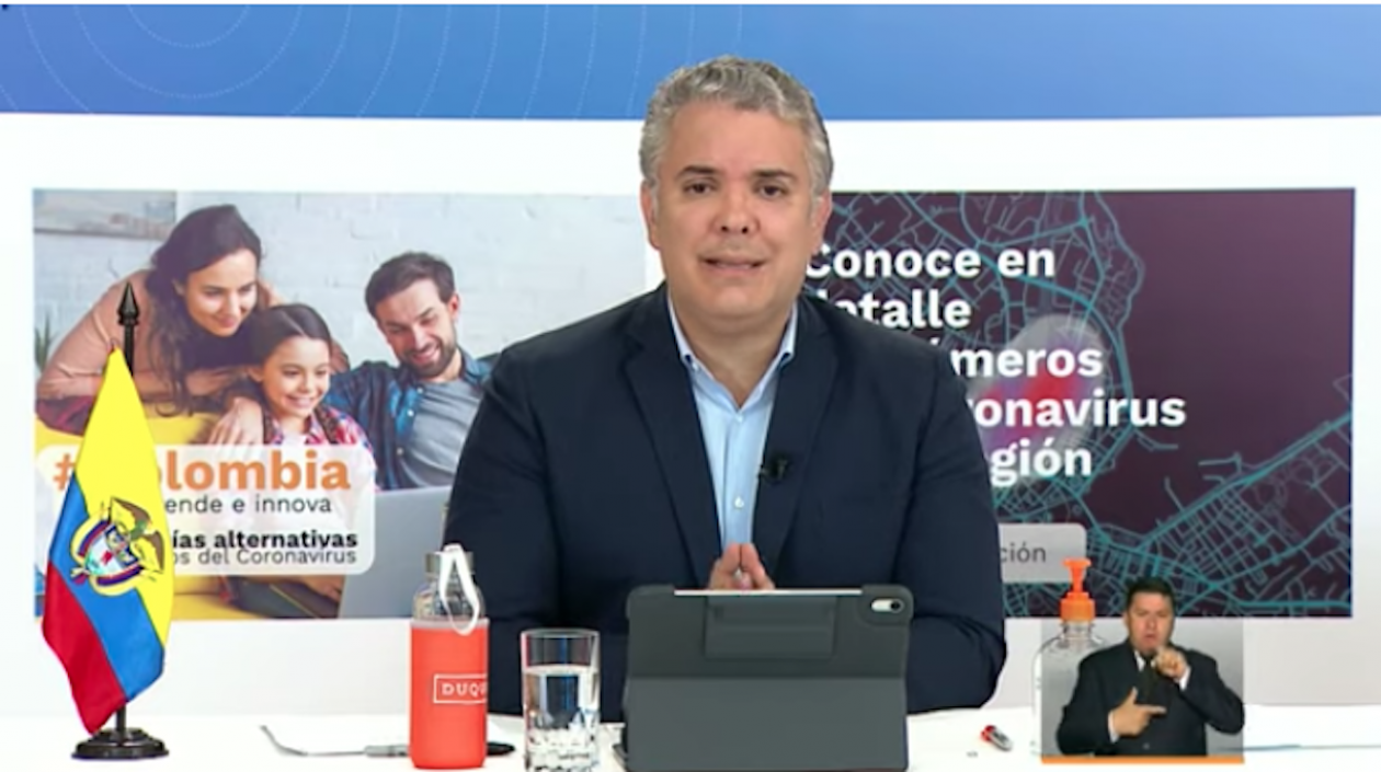 Iván Duque, presidente.