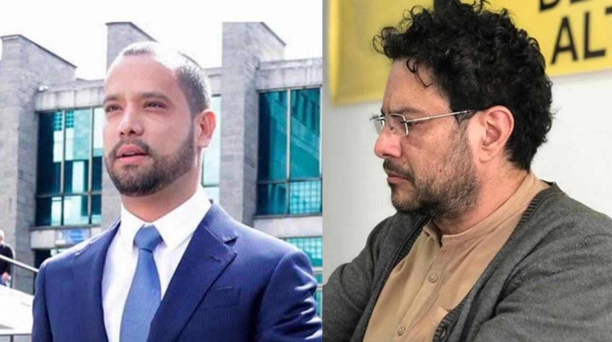 Diego Cadena e Iván Cepeda Castro.