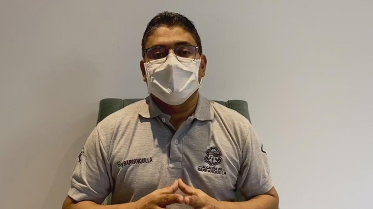 Humberto Mendoza, Secretario de Salud de Barranquilla.