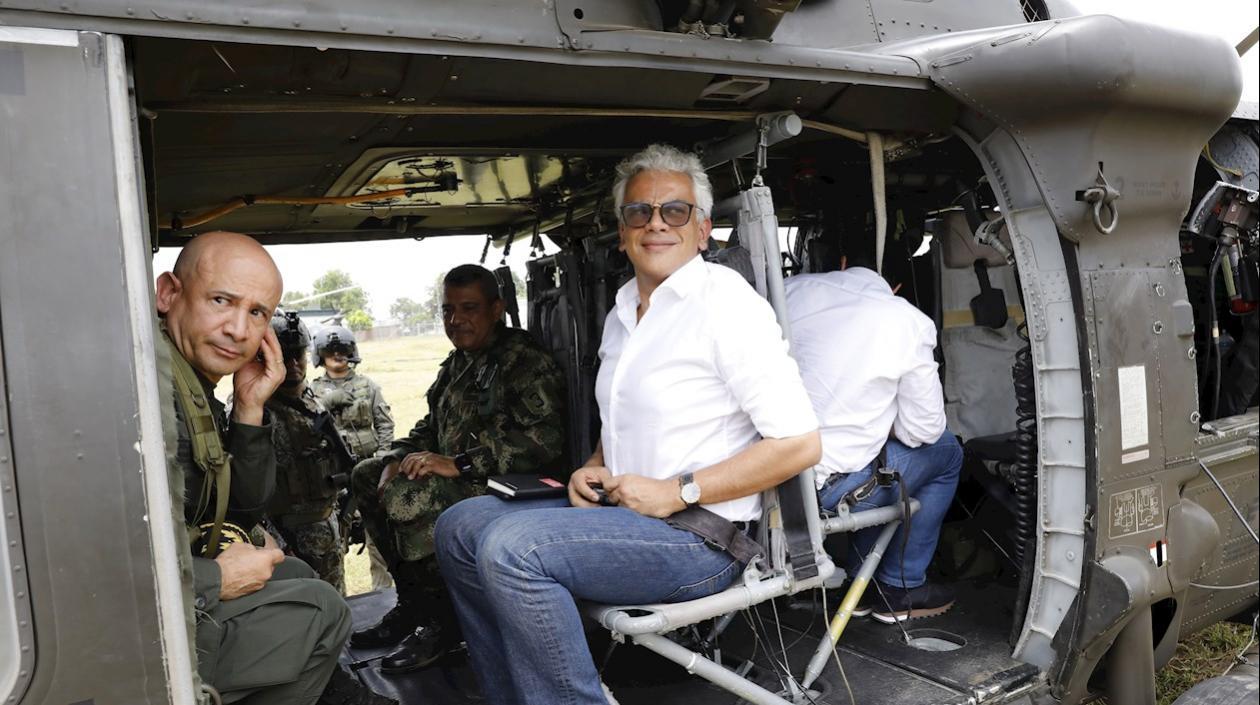 El ministro de Ambiente, Ricardo Lozano.