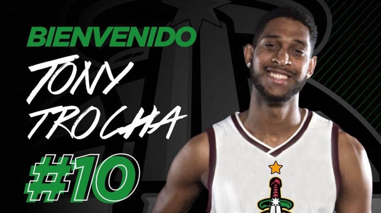 El cartagenero Tonny Trocha Morelos.