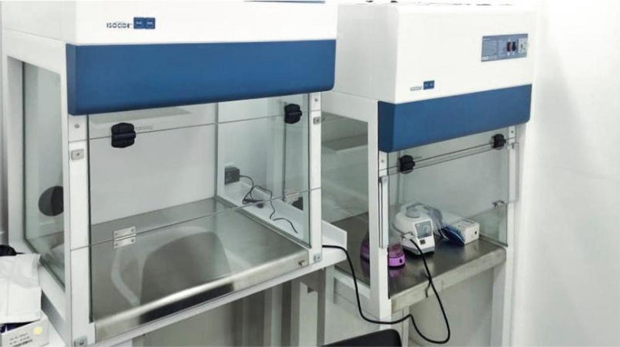 Laboratorio para pruebas Covid-19 en La Guajira.