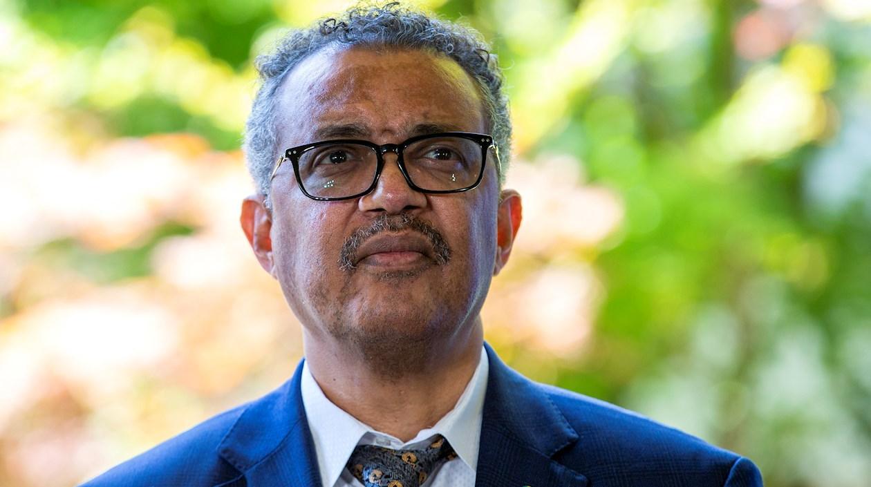 Director general de la OMS, Tedros Adhanom Ghebreyesus.
