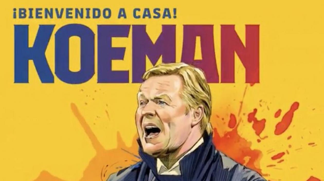 La presentación que le dio el Barcelona.