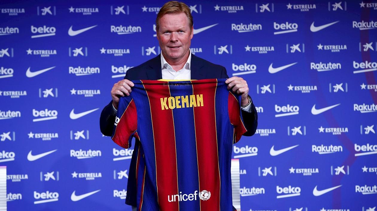 El holandés Ronald Koeman.