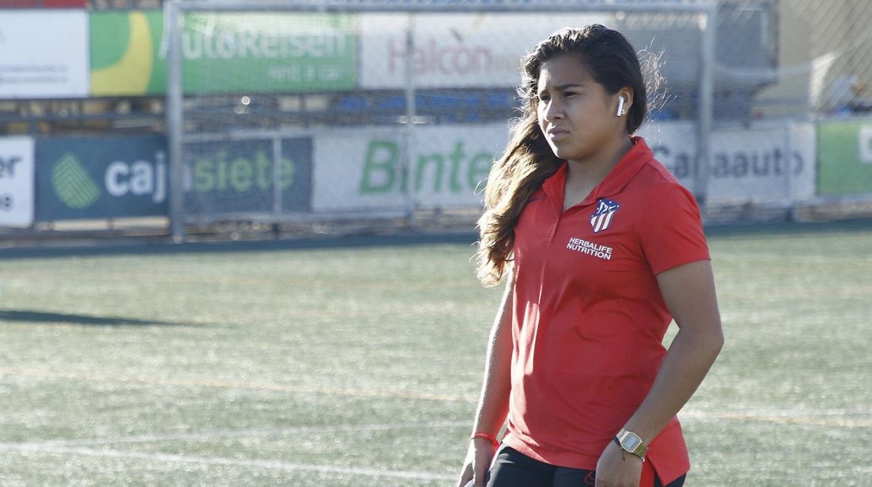 Leicy Santos, del Atlético de Madrid