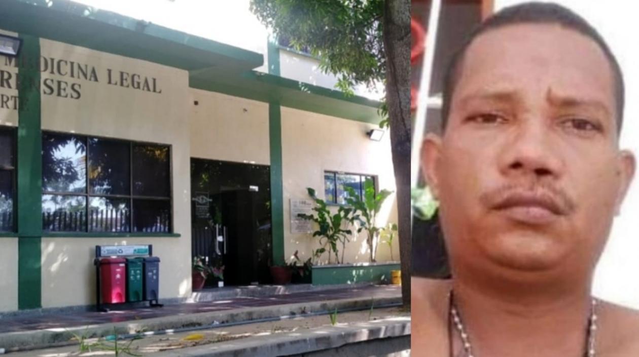 El cuerpo de Antoni Enrique Figueroa Hurtado fue llevado a Medicina Legal.