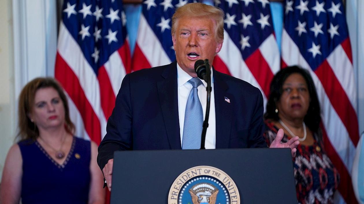 El presidente de Estados Unidos, Donald Trump.