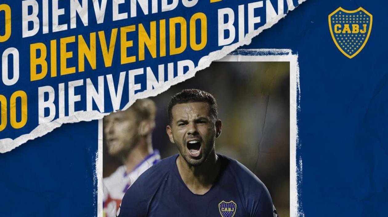 Así fue presentado por Boca Juniors.