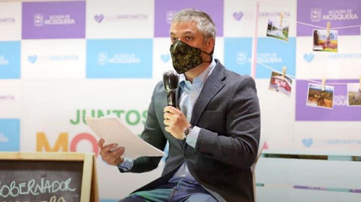 Gian Carlo Gerometta, p residente de Fedemunicipios y Alcalde de Mosquera, Cundinamarca..