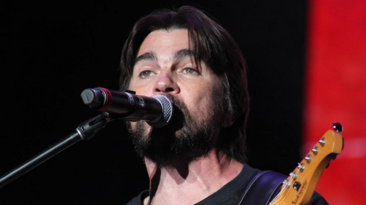 El cantante colombiano Juanes.