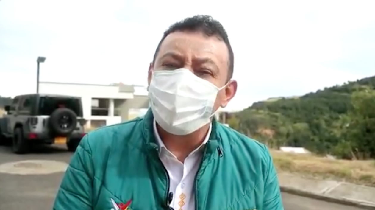 John Rojas, gobernador de Nariño.