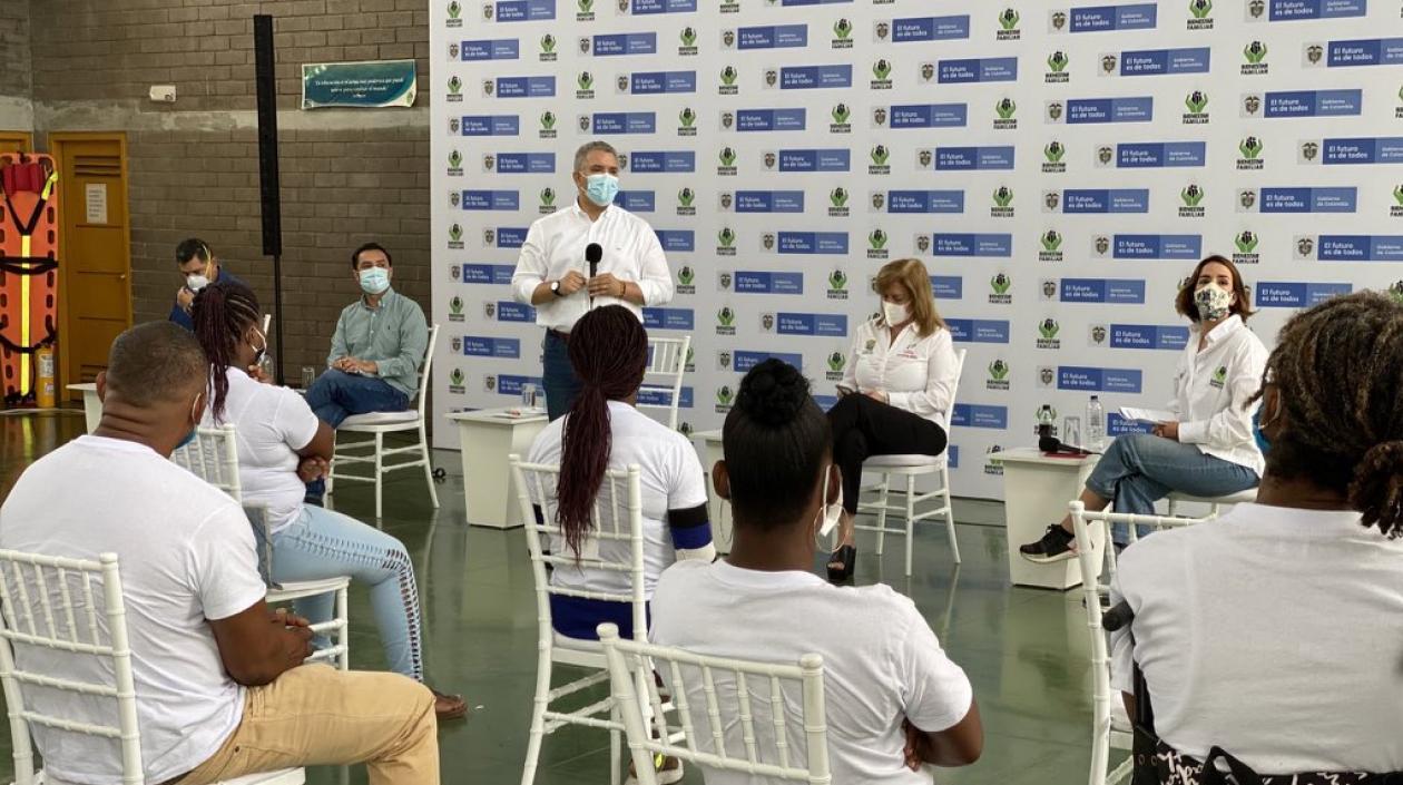 Presidente Duque en Cali.