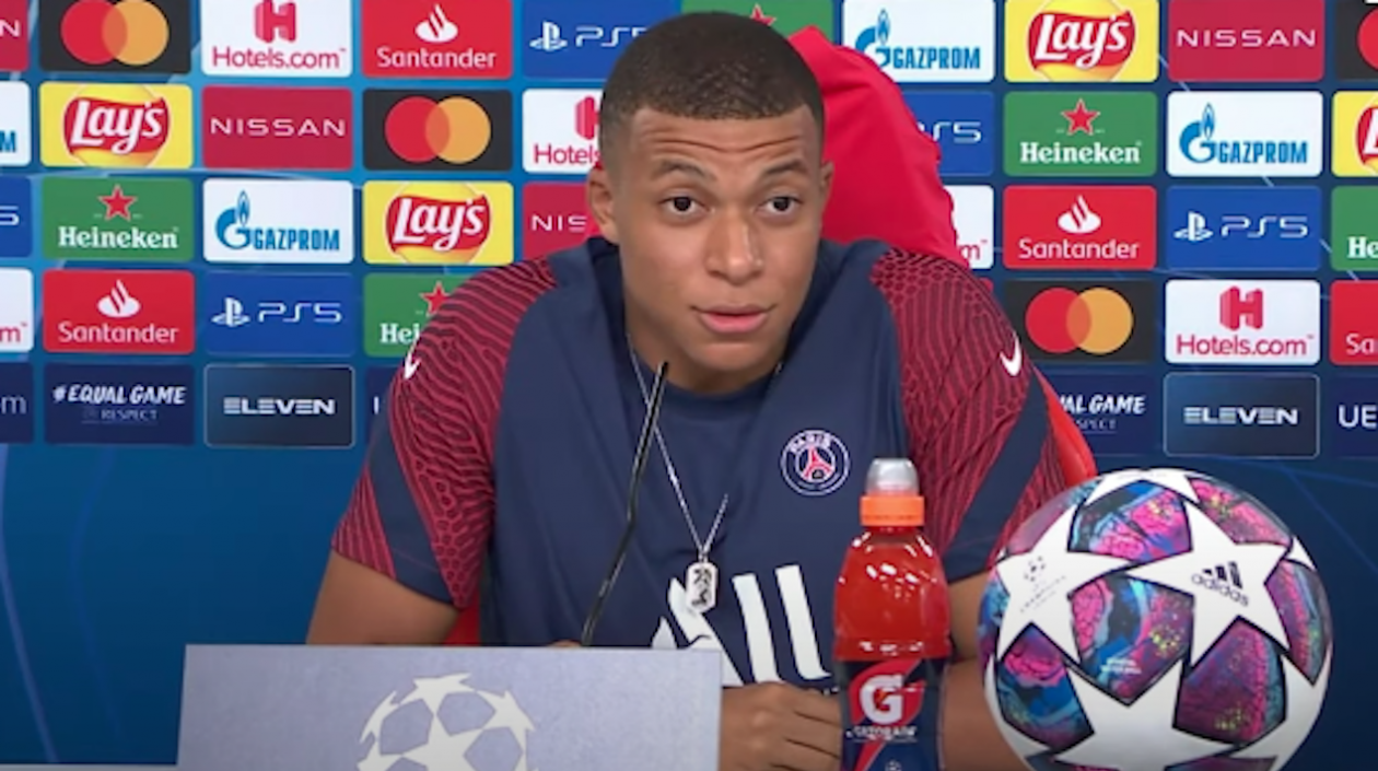 Kylian Mbappé, jugador del París Saint Germain.