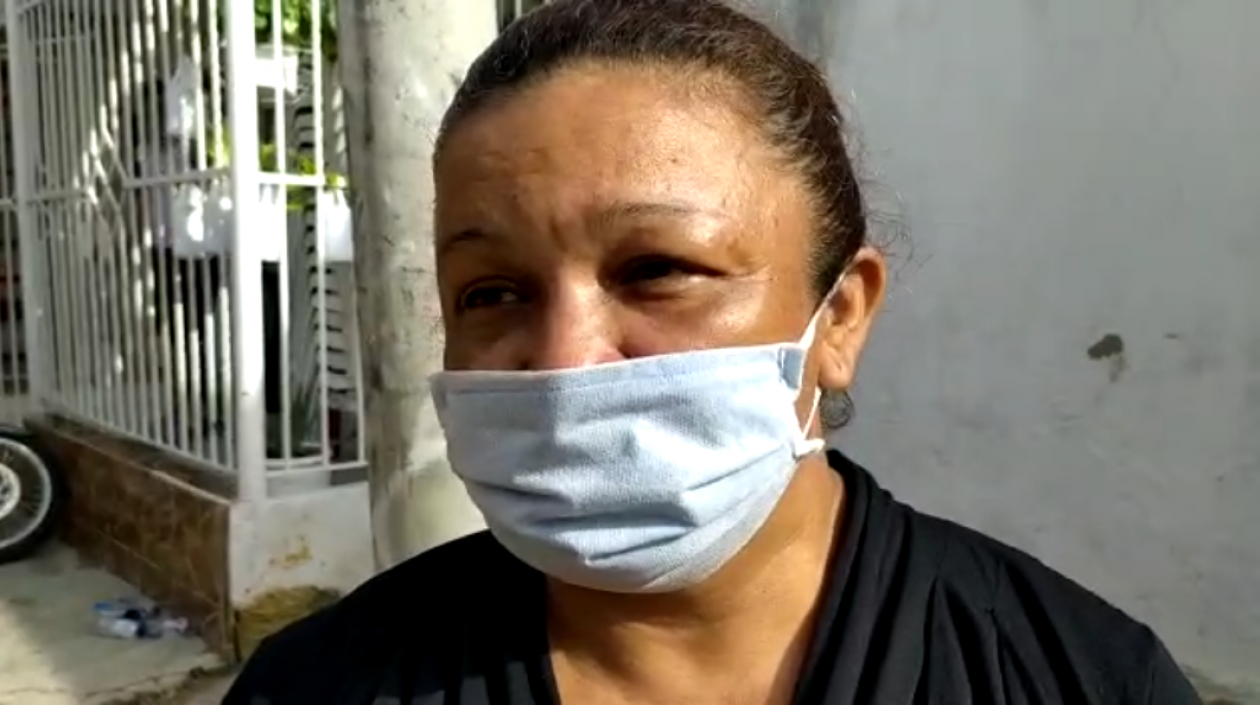 Yenny Flórez, madre de Daniela Espitia.