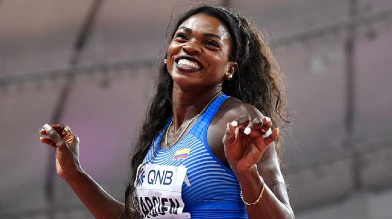 Caterine Ibargüen, de regreso en la Liga de Diamante.