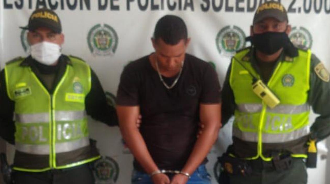 Franklin Rafael Buzón Jiménez, el capturado.