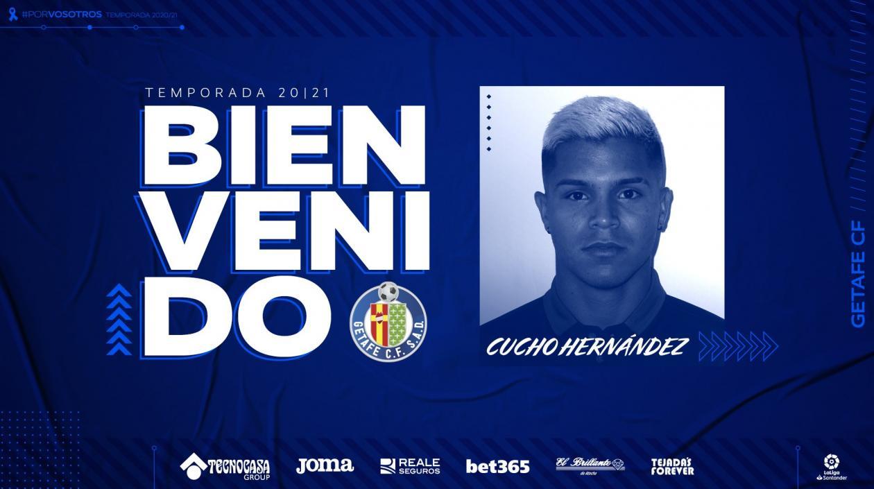 Así presentaron al 'Cucho' Hernández.